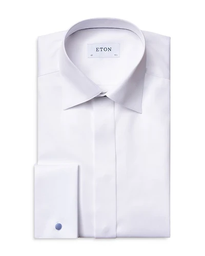 Slim Fit Twill Formal Shirt