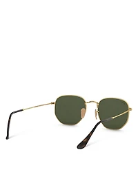 Unisex Icons Hexagonal Sunglasses