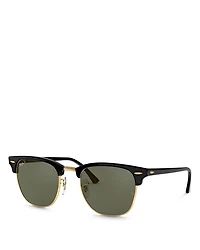 Polarized Classic Clubmaster Sunglasses, 51mm