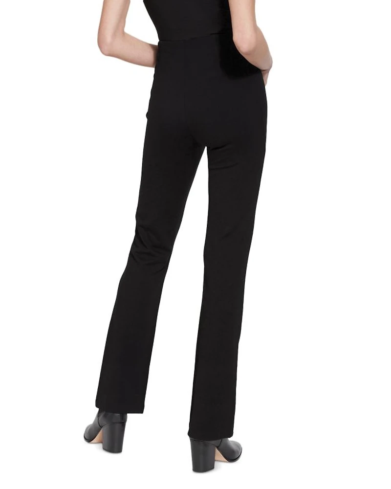 Elysse Wide-Leg Ponte Pants