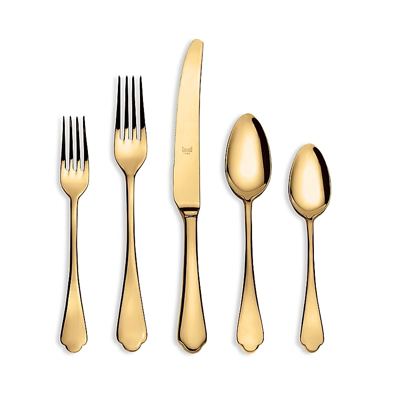 Mepra Dolce Vita Mirror Oro 5-Piece Place Setting