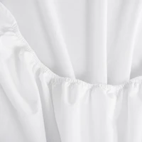 Percale California King Fitted Sheet