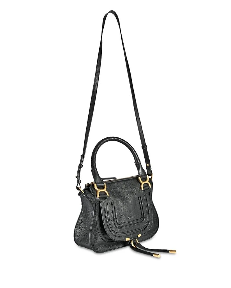 Marcie Small Leather Satchel