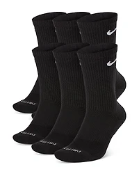 Nike Everyday Plus Cushioned Training Crew Socks, Pack of 6