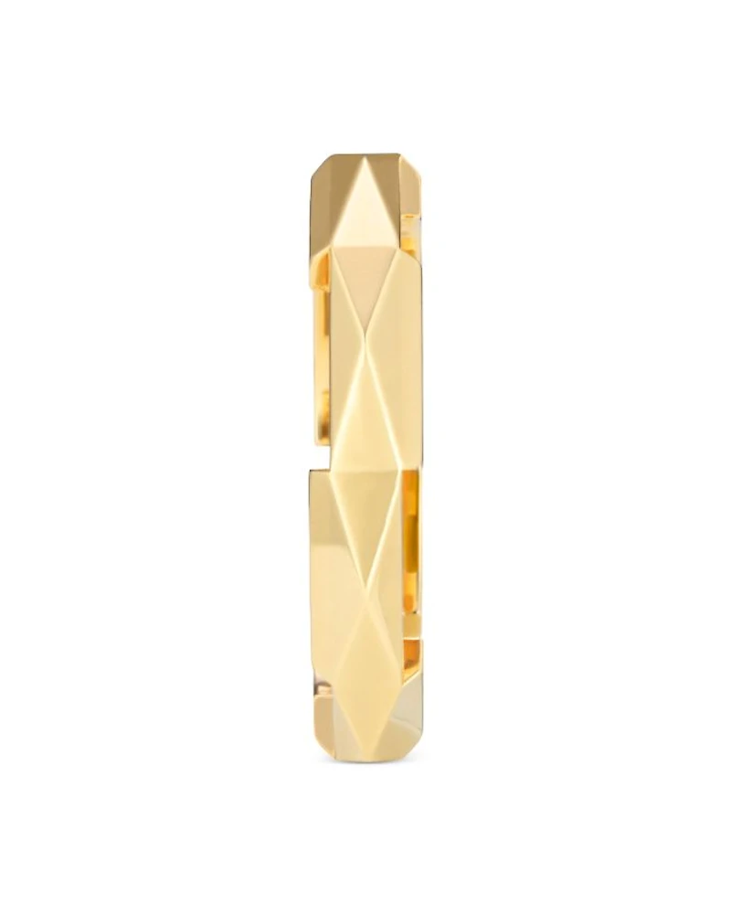18K Yellow Gold Link To Love Stud Ring