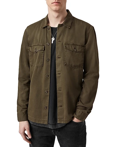 Allsaints Spotter Cotton Camp Shirt