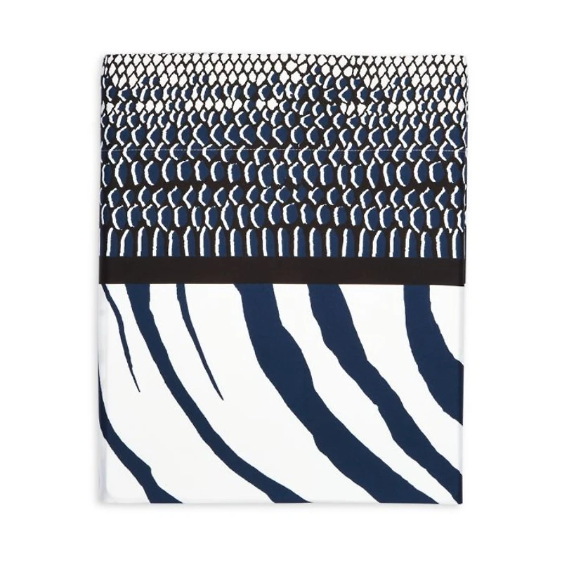 Frame Zebrage Sateen Flat Sheet, Queen