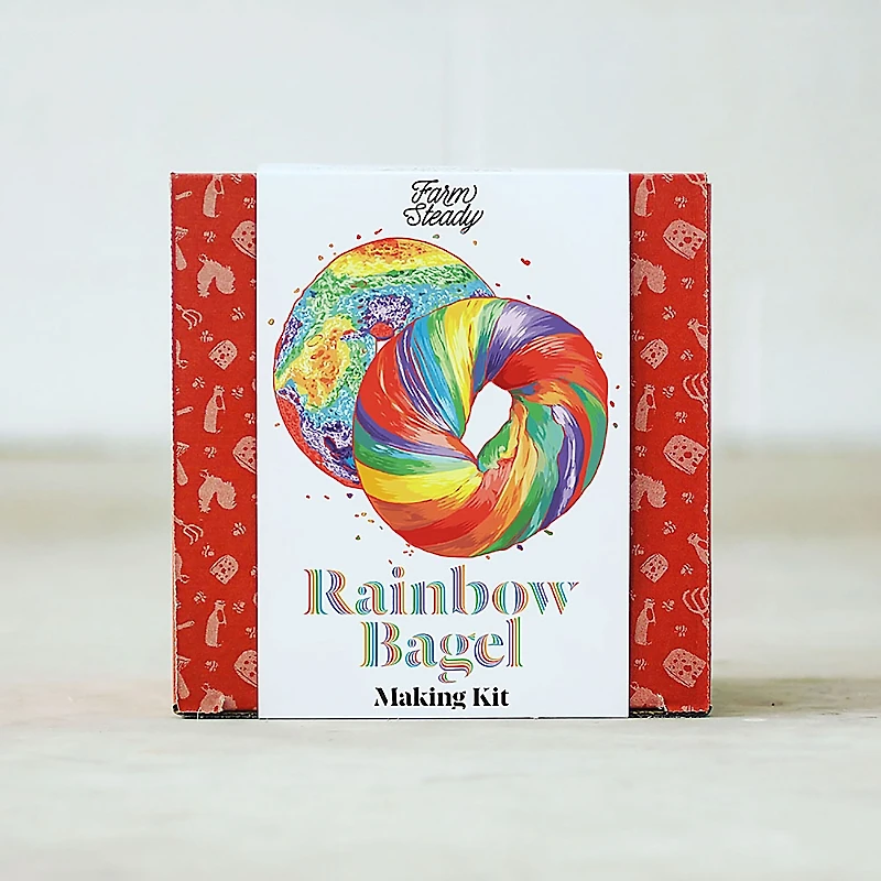 Brooklyn Brew Shop Rainbow Bagel Making Kit