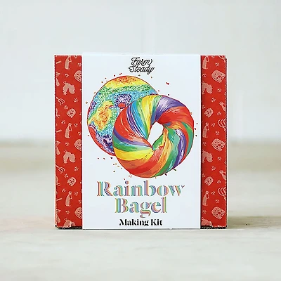Brooklyn Brew Shop Rainbow Bagel Making Kit