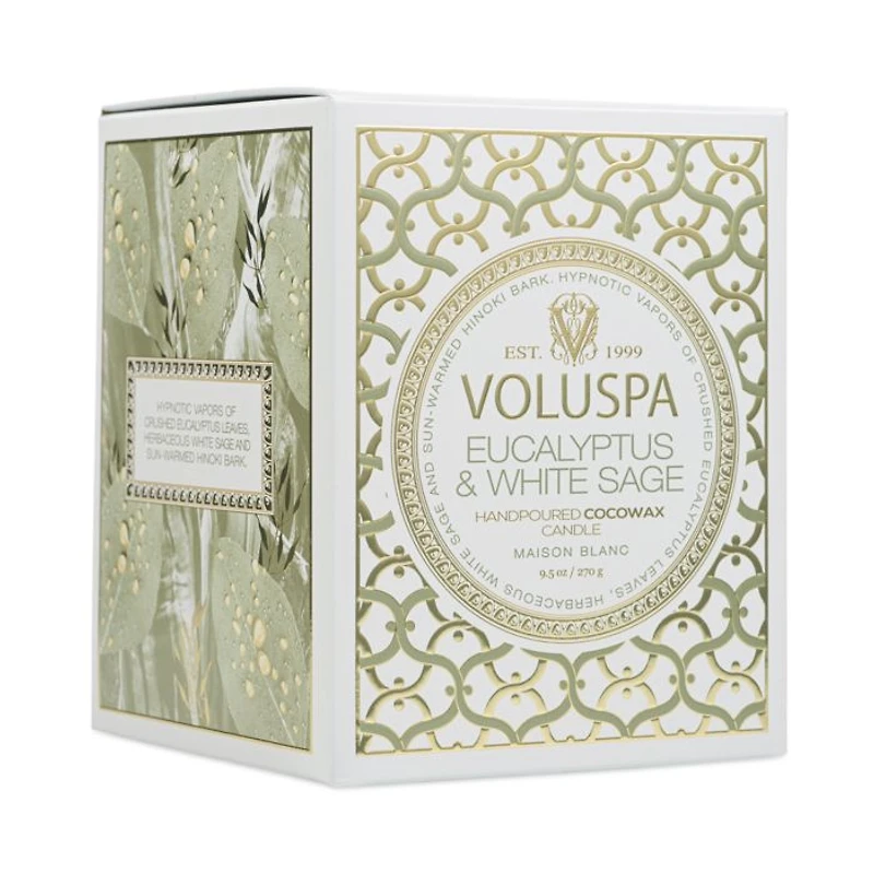 Eucalyptus & White Sage Classic Candle 9.5 oz.