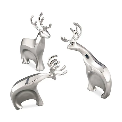 Blitzen Reindeer Figurine Set