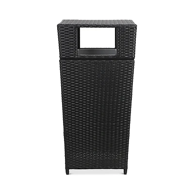 Safavieh Mazeli Outdoor Trash Bin
