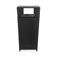 Safavieh Mazeli Outdoor Trash Bin