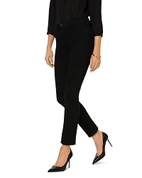 Petites Sheri Slim Leg Jeans Black