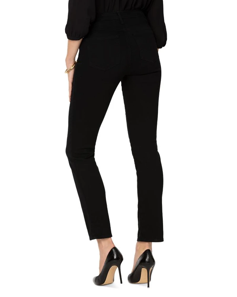 Petites Sheri Slim Leg Jeans Black