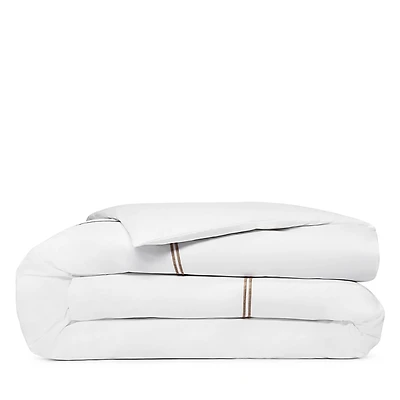 Hudson Park Collection Italian Percale Full/Queen Duvet Cover
