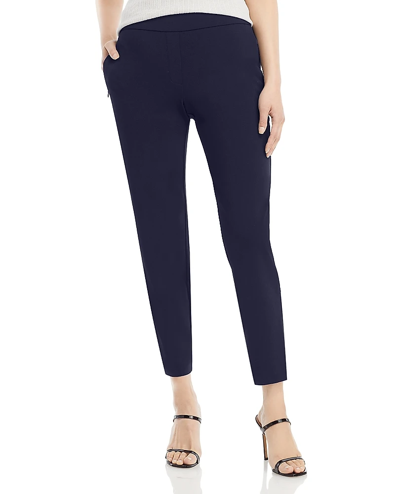 T Tahari Crepe Pull On Pants