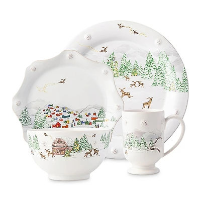 Juliska Berry & Thread North Pole 16pc Place Setting