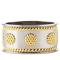Juliska Berry & Thread Silver/Gold Tone Napkin Ring