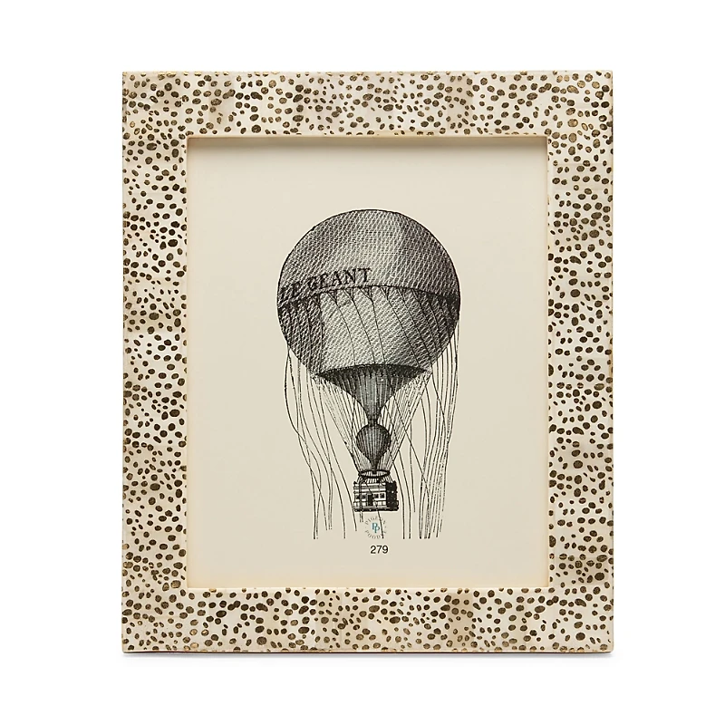 Pigeon & Poodle Ismailia Spotted Bone Frame, 8 x 10