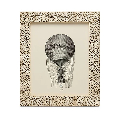 Pigeon & Poodle Ismailia Spotted Bone Frame, 8 x 10