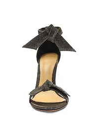 Women's Clarita Glitter Ankle Strap High Heel Sandals