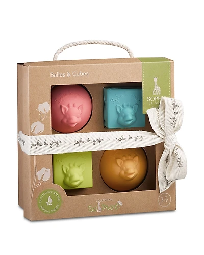 Sophie la Girafe So'Pure Balls & Blocks Set - Ages 3 Months+