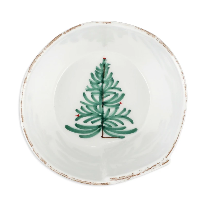 Vietri Melamine Lastra Holiday Stacking Cereal Bowl