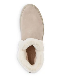 Women's Duffy Polar Plush Waterproof Suede Booties