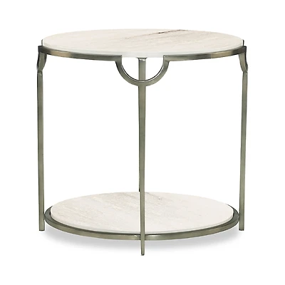Bernhardt Morello Oval End Table