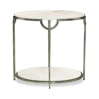 Bernhardt Morello Oval End Table