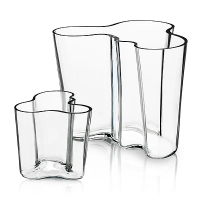 Iittala Aalto Vase, Set of 2