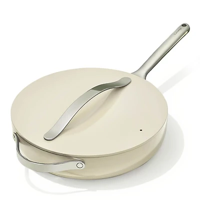 Non Toxic Ceramic Stick Saute Pan & Lid