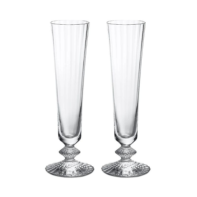 Baccarat Mille Nuits Flute, Set of 2