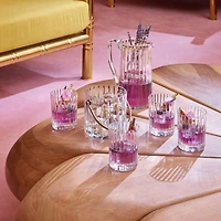 Harmonie On The Rocks Tumblers & Ice Bucket 5-Piece Set