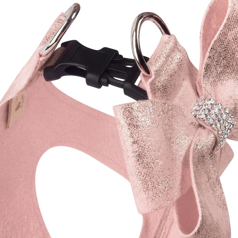 Pink Glitz Nouveau Bow Step Harness