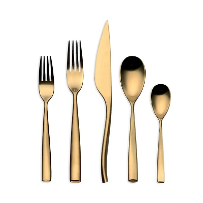 Mepra Arte Oro Ice Flatware 5-Piece Place Setting
