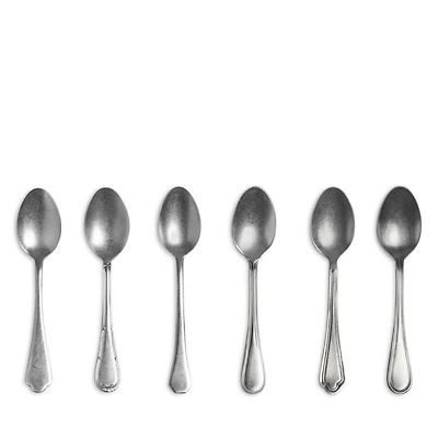 Eclectic Coffee Spoons, Set of 6