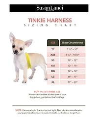 Crystal Pawprint Tinkie Harness