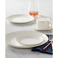 Gio Gold Oval Serving Bowl