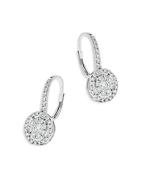 Bloomingdale's Fine Collection Diamond Double Halo Earrings