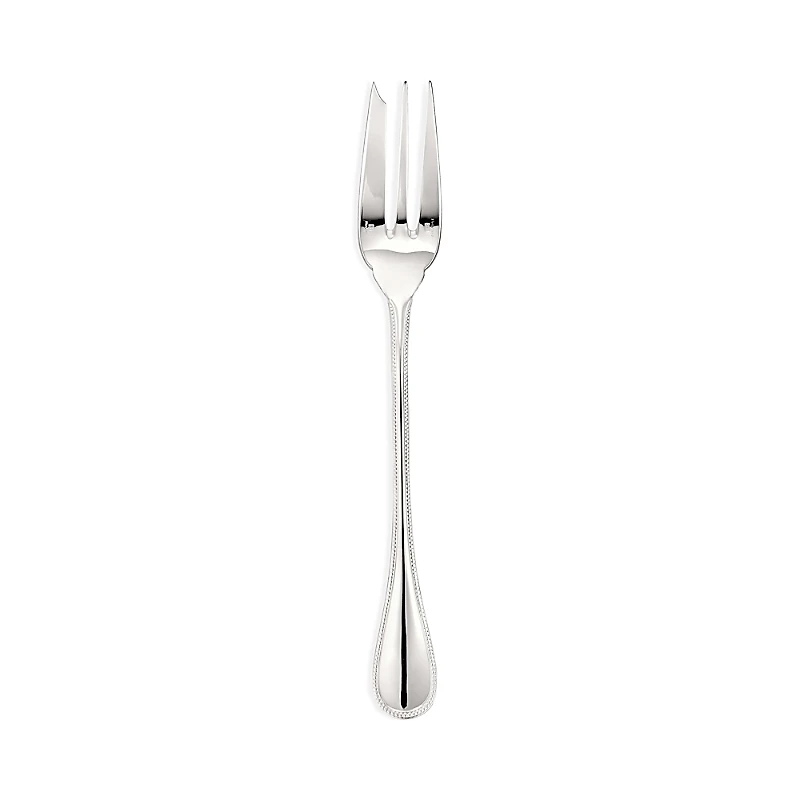 Christofle Perles Ii Stainless Serving Fork