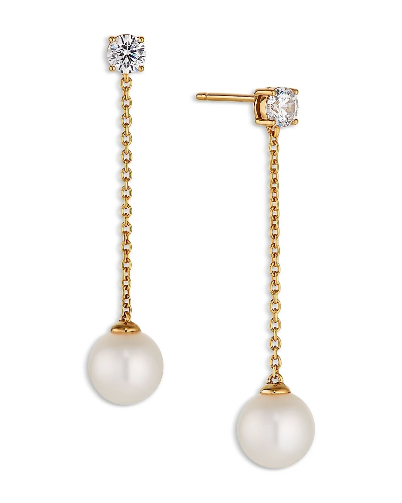 Nadri Cultured Freshwater Pearl Drop Earrings