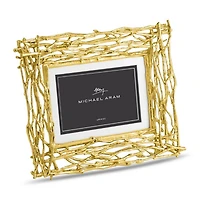 Gold-Tone Twig Frame, 7" x 5"
