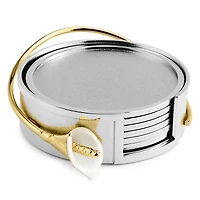 Michael Aram Calla Lily Coaster, Set of 6