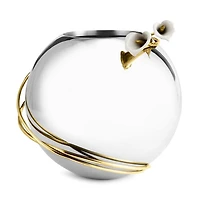 Calla Lily Rose Bowl Vase