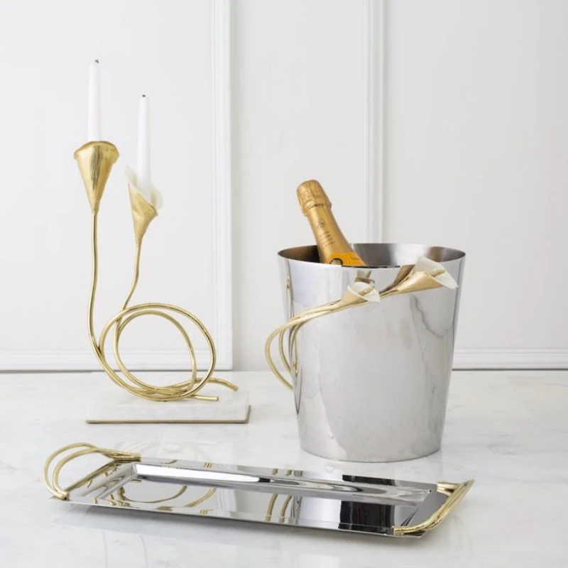 Calla Lily Vanity Tray