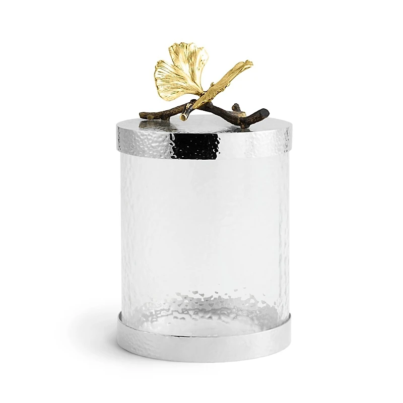 Michael Aram Butterfly Ginkgo Small Kitchen Canister