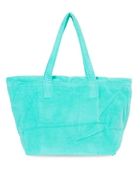 Solid Jacquard Beach Tote