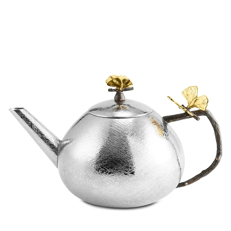Michael Aram Butterfly Ginkgo Round Teapot